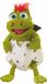 LIVING PUPPETS Kleine Gregor in het Ei handpop draakje 36 cm