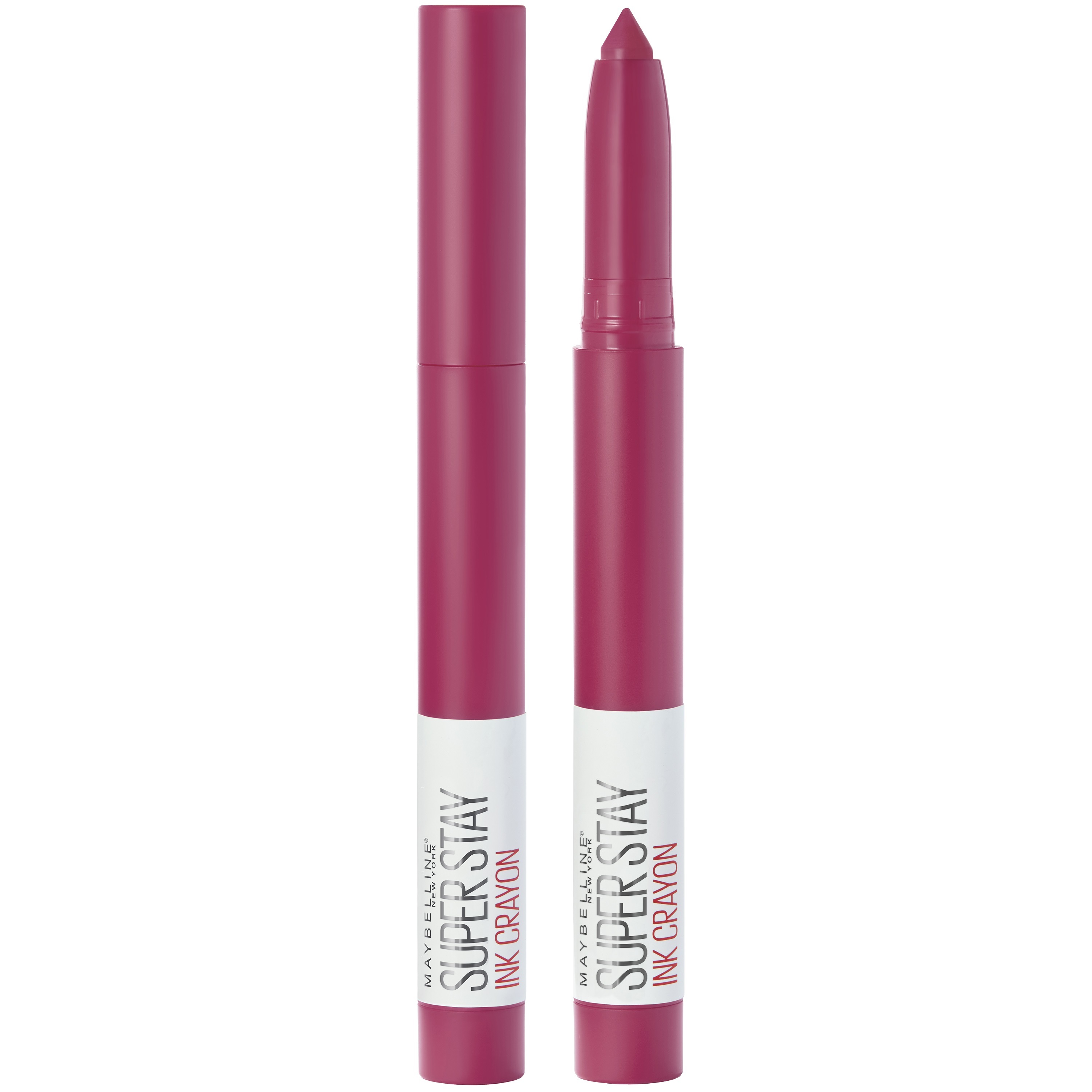 Maybelline SuperStay Ink Crayon Lipstick - 35 Treat Yourself - Roze - Matte Lippenstift - 14 gr.