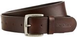 camel active Leren riem - Maat menswear-XL - Bruin
