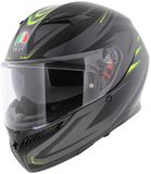 AGV K3 Syth Integraalhelm Mat Zwart Fluo Geel XXL