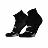 Brooks Ghost Lite Quarter Sportsokken 2 paar Noir Unisexe - Maat 34-37