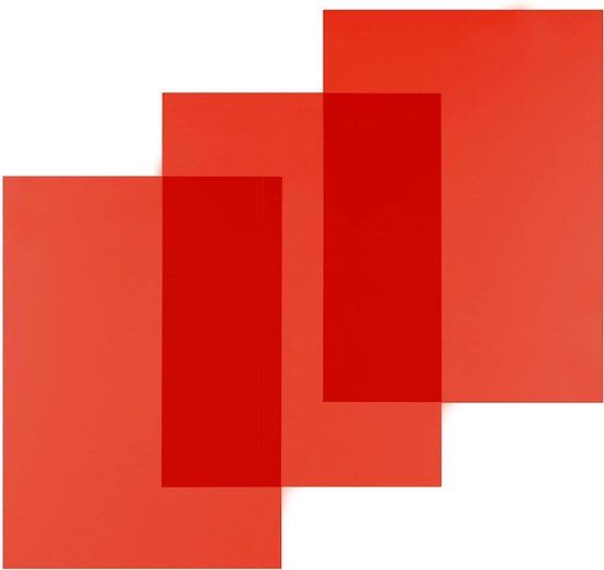 Yosan Dekbladen voor inbinden Rood A4 (100 Stuks)