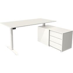 Kerkmann Zit-sta-bureau 10215910 Melamine - Wit