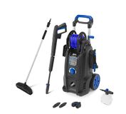 AR Blue Clean e-4 TWIN FLOW D Hogedrukreiniger met Dualtech System en Oppervlaktereiniger