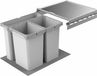 Naber Cox® Box 2T 450-3. Afvalbak, lichtgrijs. - Vuilnisbak