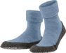 FALKE Cosyshoe Noppen op de zool wol huissokken heren blauw - maat 41-42