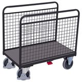 Variofit Chariot de longueur avec parois en treillis