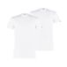 PUMA T-shirt voor heren (verpakking van 2), wit, XL