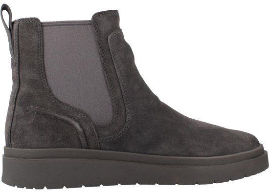 CLARKS Polden Easy Heren Suède Klassieke Laarzen - Grijs - Maat 44