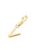 Giorgio Martello Milano Giorgio Martello Gouden (verguld) bedel | Letter V | 925 Zilver