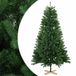 vidaXL Sapin de Noël artificiel 150 cm PVC et bois de pin massif Vert