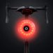 NK Led-achterlicht voor fiets, 5 lichtmodi, oplaadbaar, laadaansluiting DC 5 V, 1 A, micro-USB, IPX5, waterdicht, licht en duurzaam, eenvoudige installatie (compatibel met alle fietsen) (zwart)