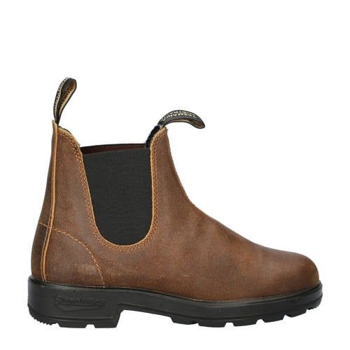 BLUNDSTONE 1911 suède chelsea boots bruin