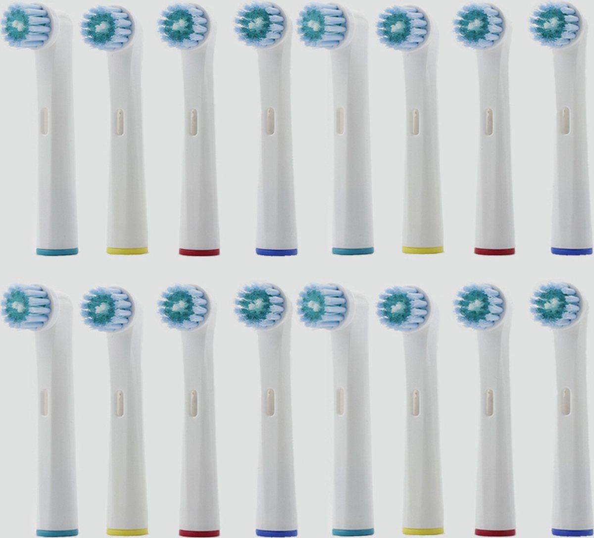 Cosity Universele opzetborstels - Geschikt voor Oral-B - 16 stuks