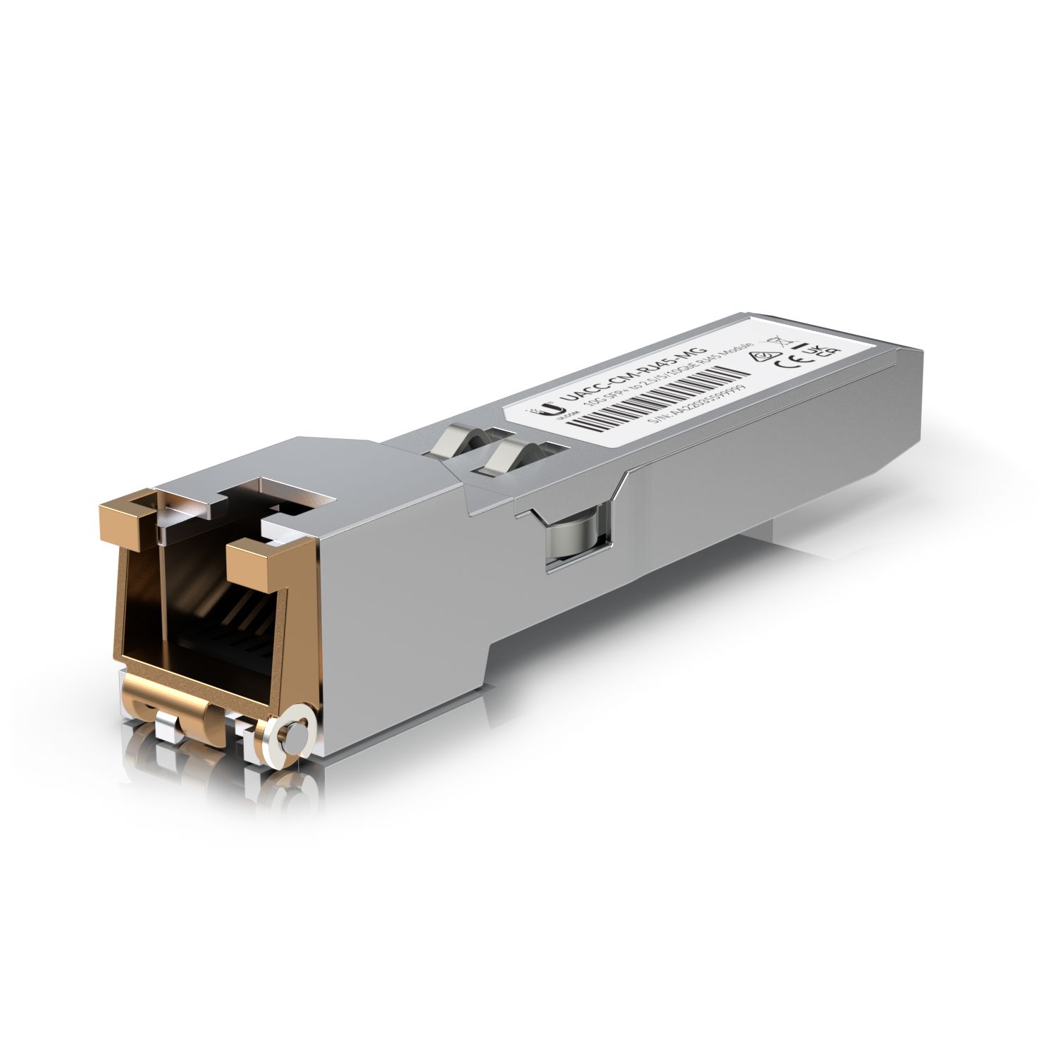 Ubiquiti UACC-CM-RJ45-MG - SFP+ Copper Transceiver Module - 10 Gigabit Ethernet