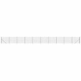 vidaXL Gaashek met grondankers, antraciet, 1,4 x 25 meter
