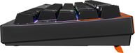 CHERRY K5 PRO TMR COMPACT Toetsenbord Gamen USB QWERTY Amerikaans Engels Zwart, Oranje