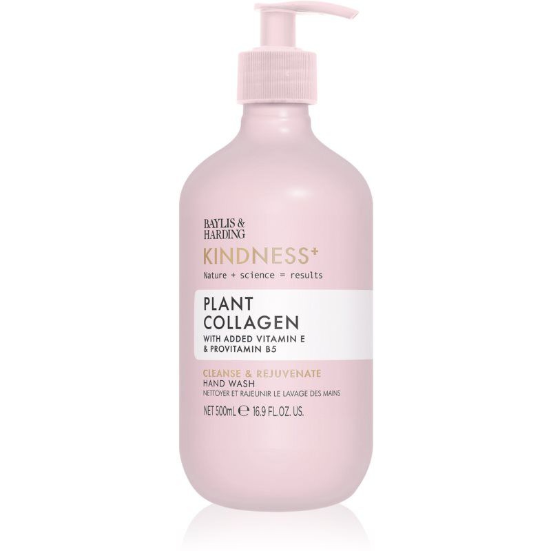 Baylis & Harding Kindness+ Hand Wash - 500 ml - Plant Collagen - Dames