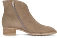 Gabor Enkellaarsjes Dames Beige Suède Blokhak