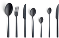 Amefa Manille 42-delige bestekset - Mat Zwart - 6 Personen