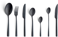 Amefa Manille 42-delige bestekset - Mat Zwart - 6 Personen