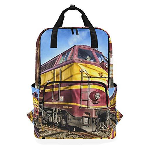 MONTOJ Travel Backpack Trein Helder Weer School Rugzak