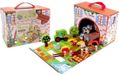 Merkloos WOODEN PLANET Boerderij Speelhuis - FSC - 12 Stuks - Kinderspeelhuis - Vanaf 18 Maanden