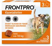 Frontpro Chien M 4-10 kg - 3 comprimés