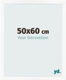 yd. Cadre photo 50x60 cm Blanc mat MDF Bologna