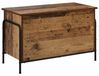 Bois vieilli Boîte de rangement 80 x 40 x 49,5 cm Bois traité