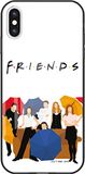 ERT GROUP mobiel telefoonhoesje voor Apple iPhone X/XS Friends patroon 001 van gehard glas