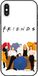 ERT GROUP mobiel telefoonhoesje voor Apple iPhone X/XS Friends patroon 001 van gehard glas