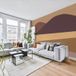 ACTE-DECO Papier Peint Panoramique Collines, Brun 450 X 250cm