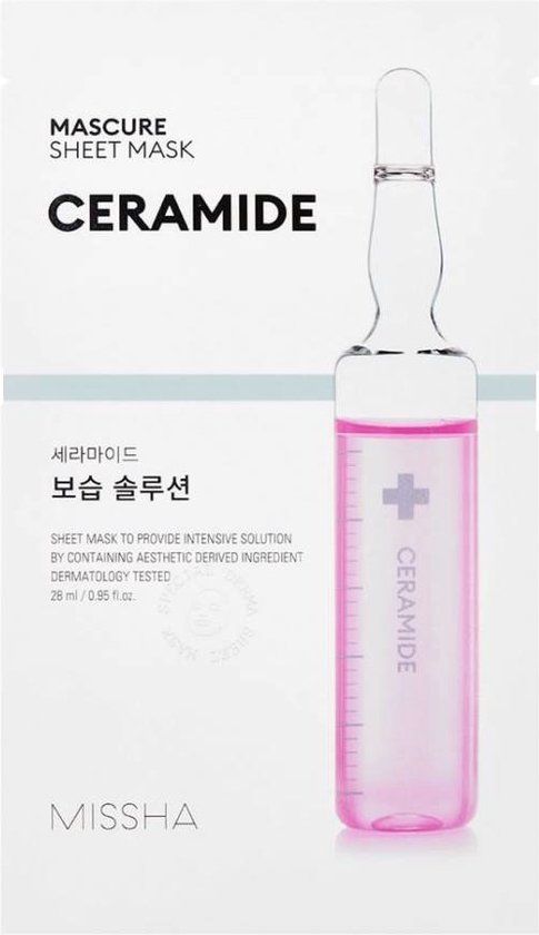 Missha Mascure Ceramide Rescue Solution Sheet Mask - 28 ml