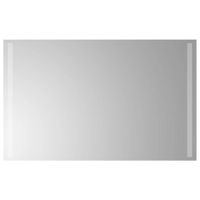 vidaXL Miroir de salle de bain LED 50x80 cm