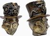 Gilde Handwerk Steampunk Vrouw Polyresin Tafel Decoratie 18x16x20 cm