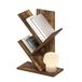 Furinno Boomboekenplank 3-laags vloerstaande boom boekenkast, Amber Pine