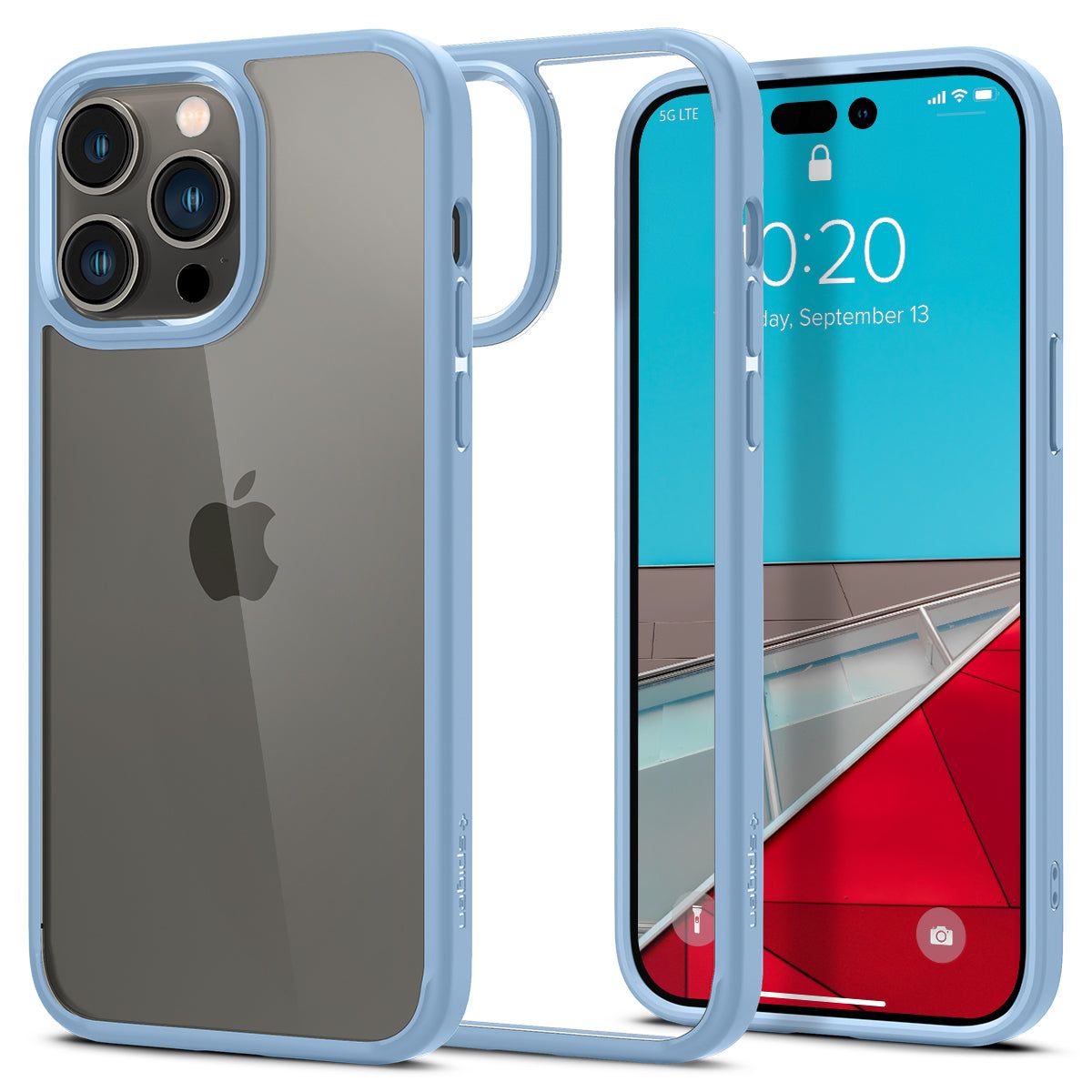 Spigen iPhone 14 Pro Max Hoesje - Blauw