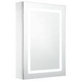 VidaXL Badkamerkast met spiegel en LED 50x13x70 cm