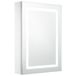 VidaXL Badkamerkast met spiegel en LED 50x13x70 cm