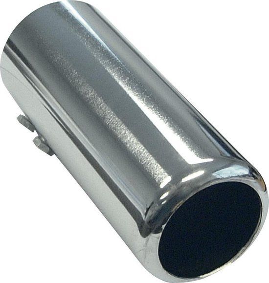 AutoStyle Uitlaatsierstuk RVS Rond 60mm - 53mm Aansluiting