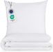 Blumtal Housse de couette Microfibre Nova - Housse de couette Lit jumeau 155 x 200 cm - 1 x Taie d'oreiller 50 x 80 cm - Blanc