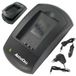 AccuCell Snellader Geschikt voor Nikon EN-EL9, D40, D40X
