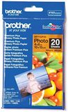 BROTHER BP71GP20 - Pak van 20 vellen glanzend premium 10x15 fotopapier (260 g/m²)