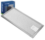 Alapure filtre métallique, adapté pour Juno 4055348199, dimensions 124x254x8 mm