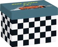 Geschenkbox GPSR Kontakt Geschenkbox A6+ Schorsch blau d.
