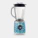 Princess Juicer, bleu clair, acier inoxydable, 500 W, avec 2 embouts de broyage