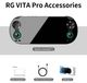 RG VITA Pro - Console de jeu portable rétro - Écran tactile IPS de 14 cm - 1920 x 1080 - Android 14 - Batterie de 5000 mAh - Stockage de 128 Go pour jeux 4K - Noir