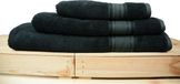 ARTG® Natural Bamboo Handdoek - 50 x 100 cm - Zwart - SET 4 stuks