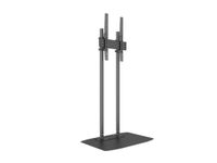 Multibrackets 8960 Pied de sol fixe pour écrans de signalisation Noir